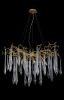 Подвесная люстра Crystal Lux Reina REINA SP8 D1000 GOLD PEARL
