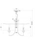 Подвесная люстра Maytoni Roma ARM006PL-08G