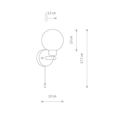 Бра Nowodvorski Simi 8052