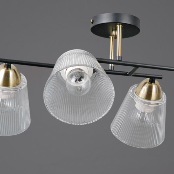 Потолочная люстра Illumico IL0845-4CSQ-25BKAB ELITE