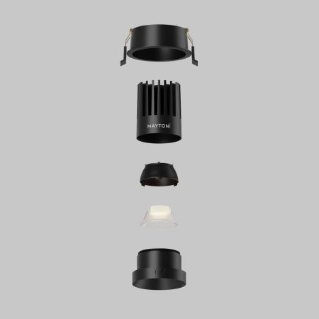 Встраиваемый светильник Maytoni Dip DL117-15W-2.7K-B