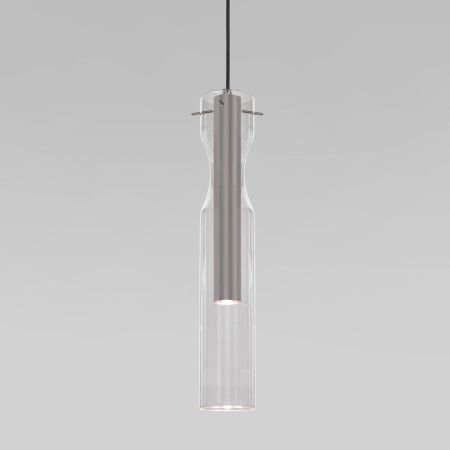 Подвесной светодиодный светильник Eurosvet Swan 50253/1 Led графит