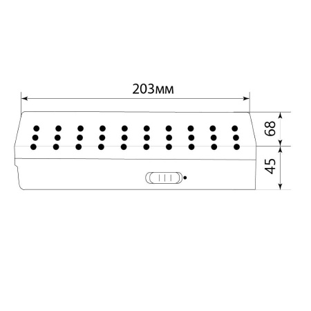 Накладной светодиодный светильник Feron EL15 12896