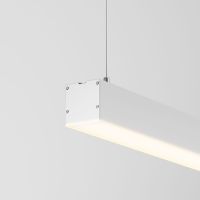 Линейный подвесной светильник Maytoni Technical 3000K 50x50 (Серебро, 2 м) LL312023