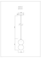 Подвесной светильник Divinare Milano 5407/49 SP-1