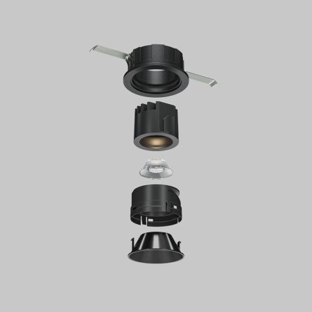 Встраиваемый светодиодный светильник Maytoni Technical Wise DL057-7W4K-B