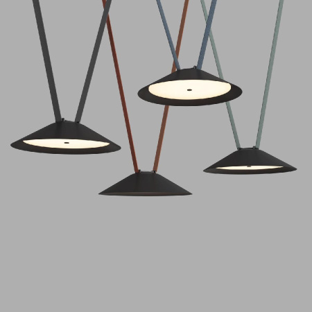 Трековый однофазный светильник Denkirs Belty Flow DK5565-BK