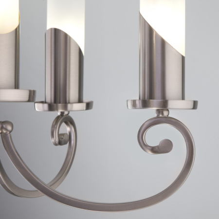 Подвесная люстра Eurosvet 60117/5 никель Smart a050018