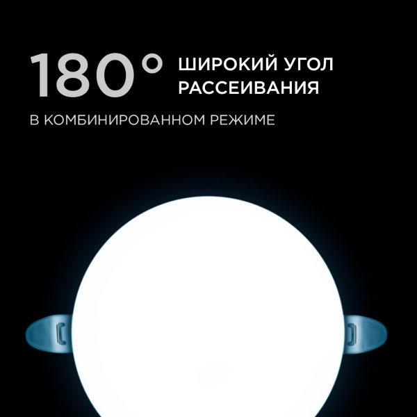 Встраиваемая светодиодная панель безрамочная Apeyron FLP 06-105