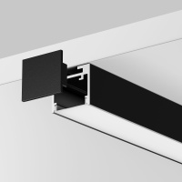 Комплект заглушек для профиля 2522 2шт Maytoni Led Strip ALM-2522-B-EC 642066