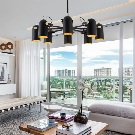 Люстра на штанге ImperiumLoft Bullet 192853-26