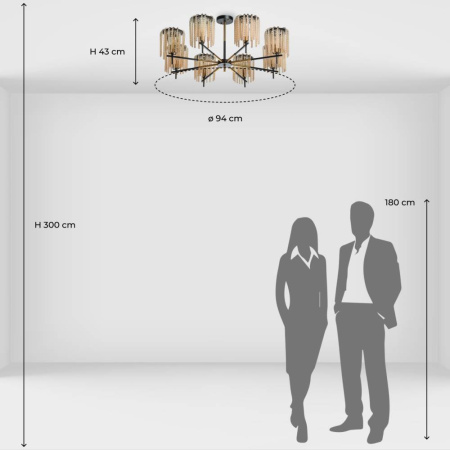 Люстра на штанге MW-Light Лавиния 443010508