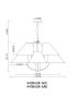 Подвесная люстра Arte Lamp Rondo A4086LM-6AB