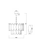 Подвесная люстра Freya Demure FR5189PL-09BS