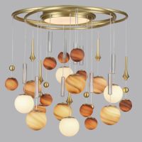 Подвесная люстра Odeon Light Modern Callisto 5457/21C