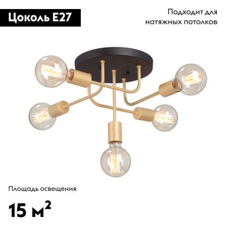 Потолочная люстра Vitaluce V3998-8/5PL