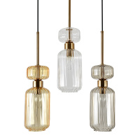 Подвесной светильник Escada Gloss 1141/3S BG/CL/AM