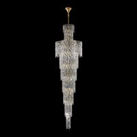 Каскадная люстра Crystal Lux ABRIL SP28 GOLD