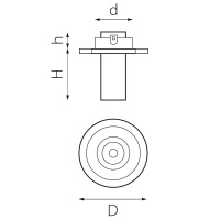 Встраиваемый светодиодный спот Lightstar Intero Tubo (217616+217262) i616262