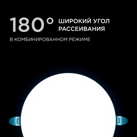 Встраиваемая светодиодная панель безрамочная Apeyron FLP 06-109