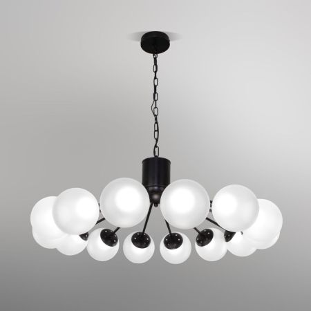 Потолочная люстра Eurosvet Vinter 201057 LED черный a072623