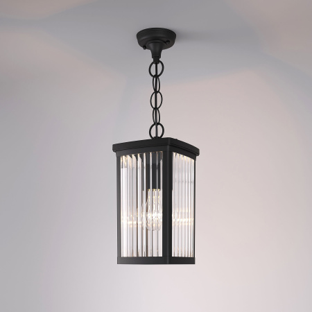 Подвесной уличный светильник IP33 Lame H кофе Elektrostandard