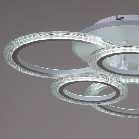 Потолочная люстра Reluce 09812-3.3-3+3A WH (RGB)