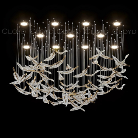 Каскадная люстра Cloyd Aeria 1686 60004