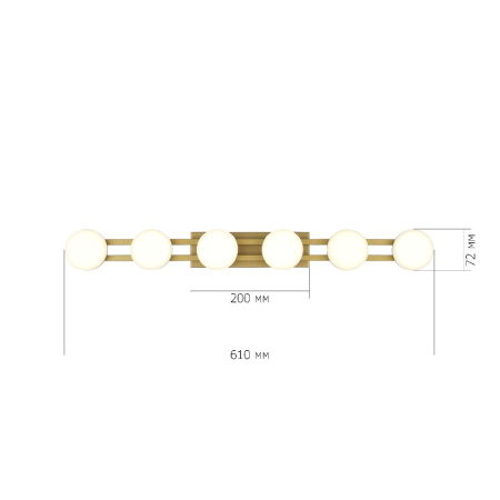 Настенный светильник ST Luce Monro SL6610.201.06