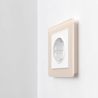 Рамка на 1 пост Acrylic айвори W0012743 Werkel