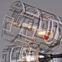 Люстра на штанге Reluce 26260-0.3-04 CR+BK