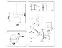 Бра Ambrella Light High Light Modern LH56265