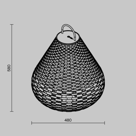 Ландшафтный светильник Maytoni Plet O530FL-L5B3K1