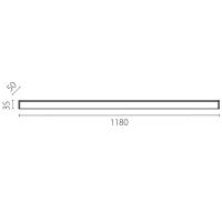 Линейный светильник Lightstar Trito Base 457267