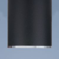 Накладной потолочный  светодиодный светильник DLN101 GU10 BK черный Elektrostandard