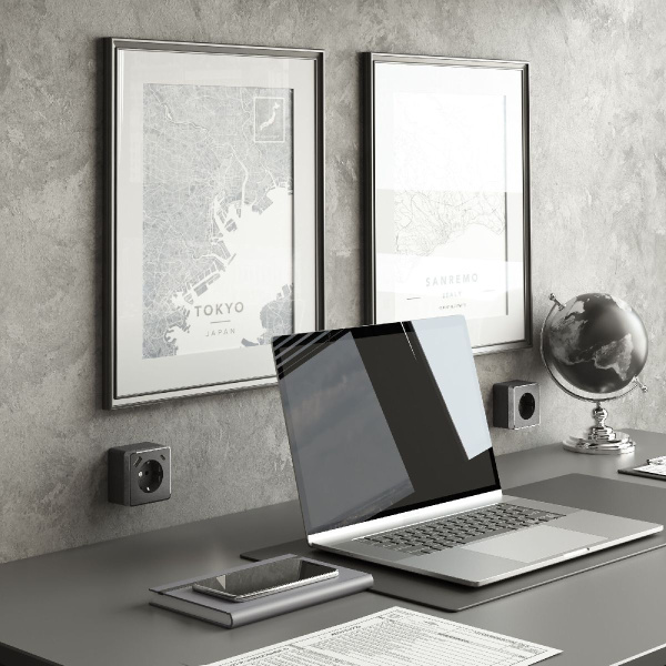 Розетка с заземлением, шторками и USB тип A+C Werkel Gallant W5071704 4690389179617 a057704