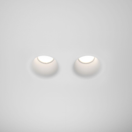 Встраиваемый светильник Maytoni Gyps Modern DL002-DW-02-W