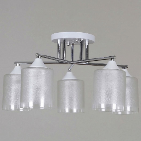 Потолочная люстра Reluce 69160-0.3-05 WH+BK