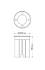 Грунтовый светильник Italline IT8308