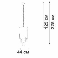 Подвесная люстра Vitaluce V5885-9/10