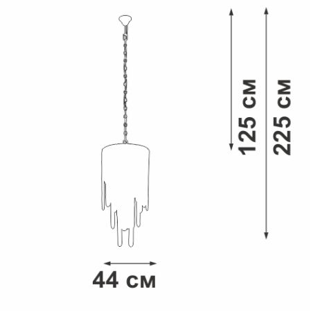 Подвесная люстра Vitaluce V5885-9/10