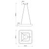 Подвесной светодиодный светильник Escada Soft 10259/1LED