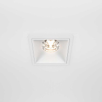 Встраиваемый светильник Maytoni Alfa LED DL043-01-15W3K-D-SQ-W
