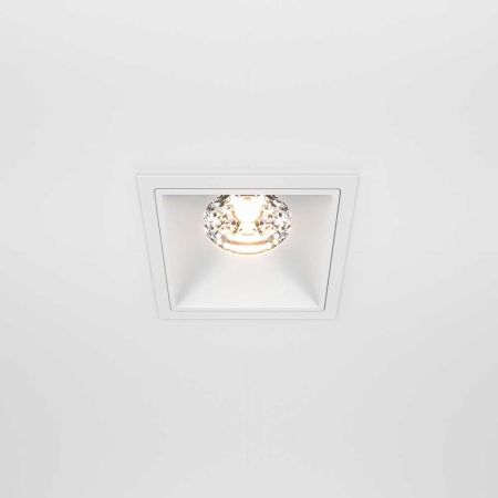 Встраиваемый светильник Maytoni Alfa LED DL043-01-15W3K-D-SQ-W