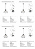 Подвесной светильник Vitaluce V2851-1/1S
