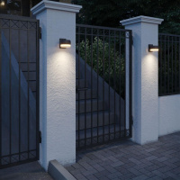 Уличный настенный светильник с переключателем цв. температуры Novotech Street Estima 359719