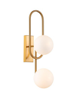 Бра Indigo Opaco 11015/2W Brass V000151