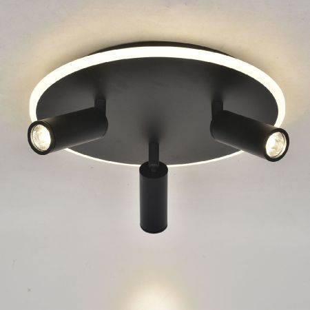 Потолочный светильник Escada 20046SMA/03LED BK