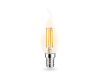 Филаментная светодиодная лампа Ambrella Light Bulbing E14 15W 2700K свеча на ветру 351523