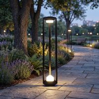 Ландшафтный светильник Reluce 09987-0.7-001JH 0.8M LED2X6W BK RLOS